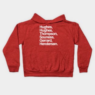 6 captain winners Kids Hoodie